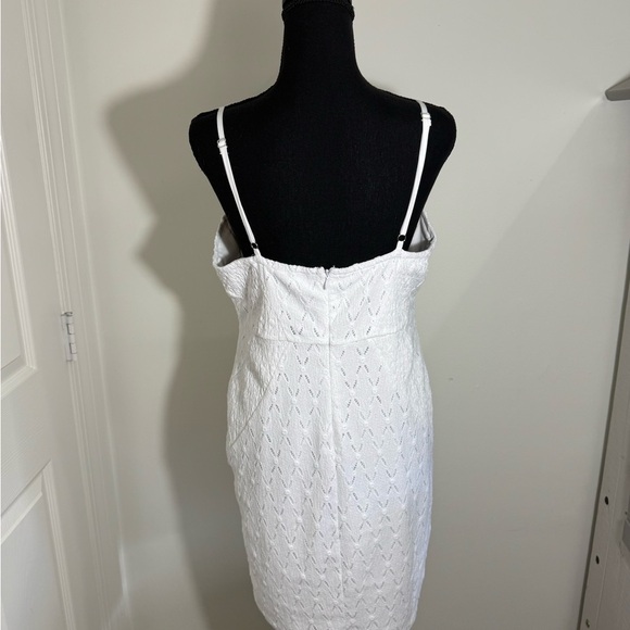 Forever 21 White Spaghetti Strap Mini Dress - Picture 3 of 6